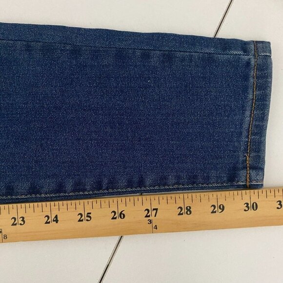 Everlane The High Rise Skinny Jeans Womens 23T 23 Tall Blue Medium Wash Stretch - Picture 10 of 11
